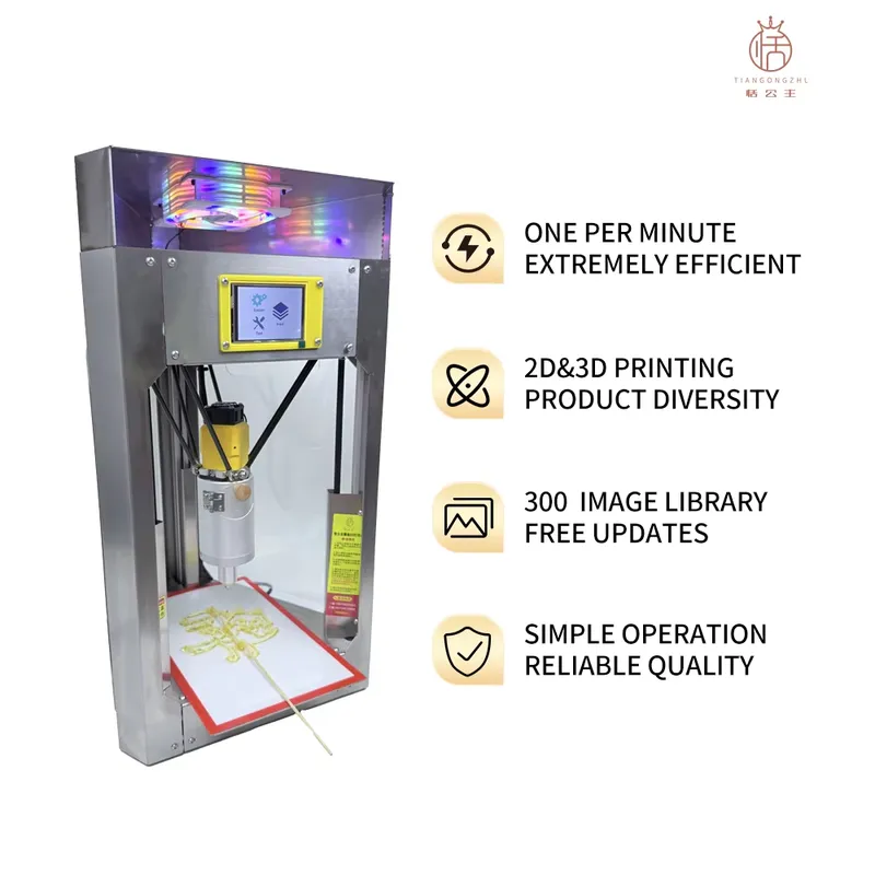 3D Printing Vendor - آلة طباعة ثلاثية الأبعاد للسكر TH3D-170