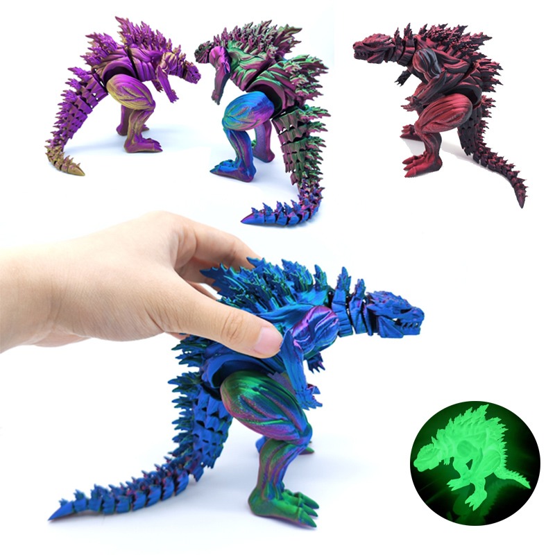 3D Printing Figure - مجسم ديناصور ثلاثي الأبعاد مطبوع بتقنية