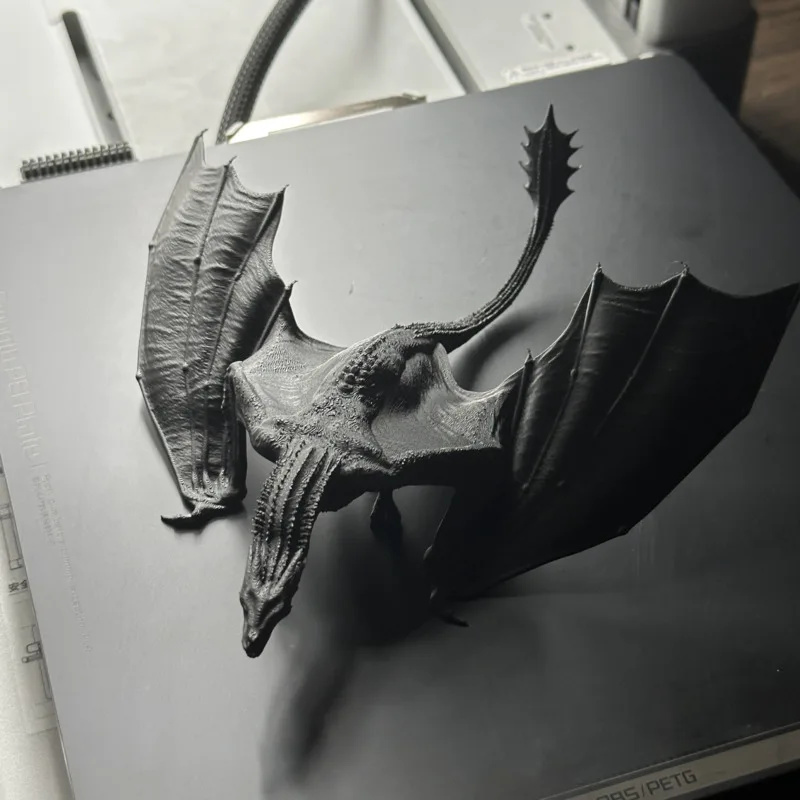 3D Printing For Dummies - نموذج تنين مطبوع ثلاثي الأبعاد من