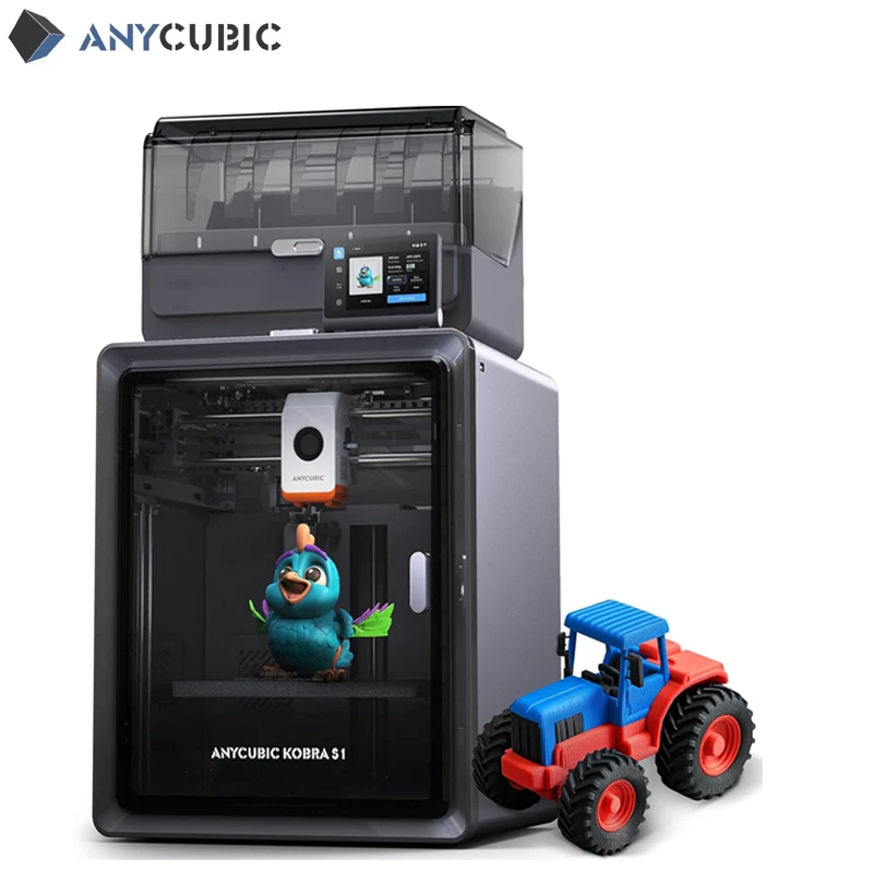 3D Printing Online Service - طابعة ثلاثية الأبعاد متعددة الألوان Anycubic