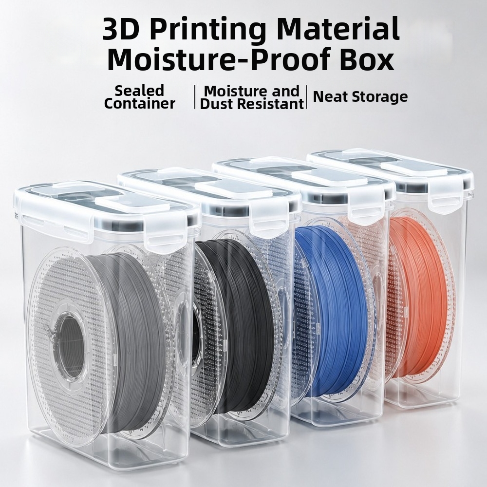 3D Printing For Medical - حاوية شفافة للخيوط مقاومة للرطوبة ومحكمة