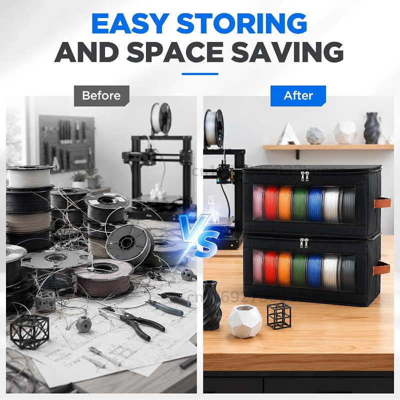 حقيبة تخزين الخيوط - حاويات تخ - مراجعة 3D Printing Workshop وسعره