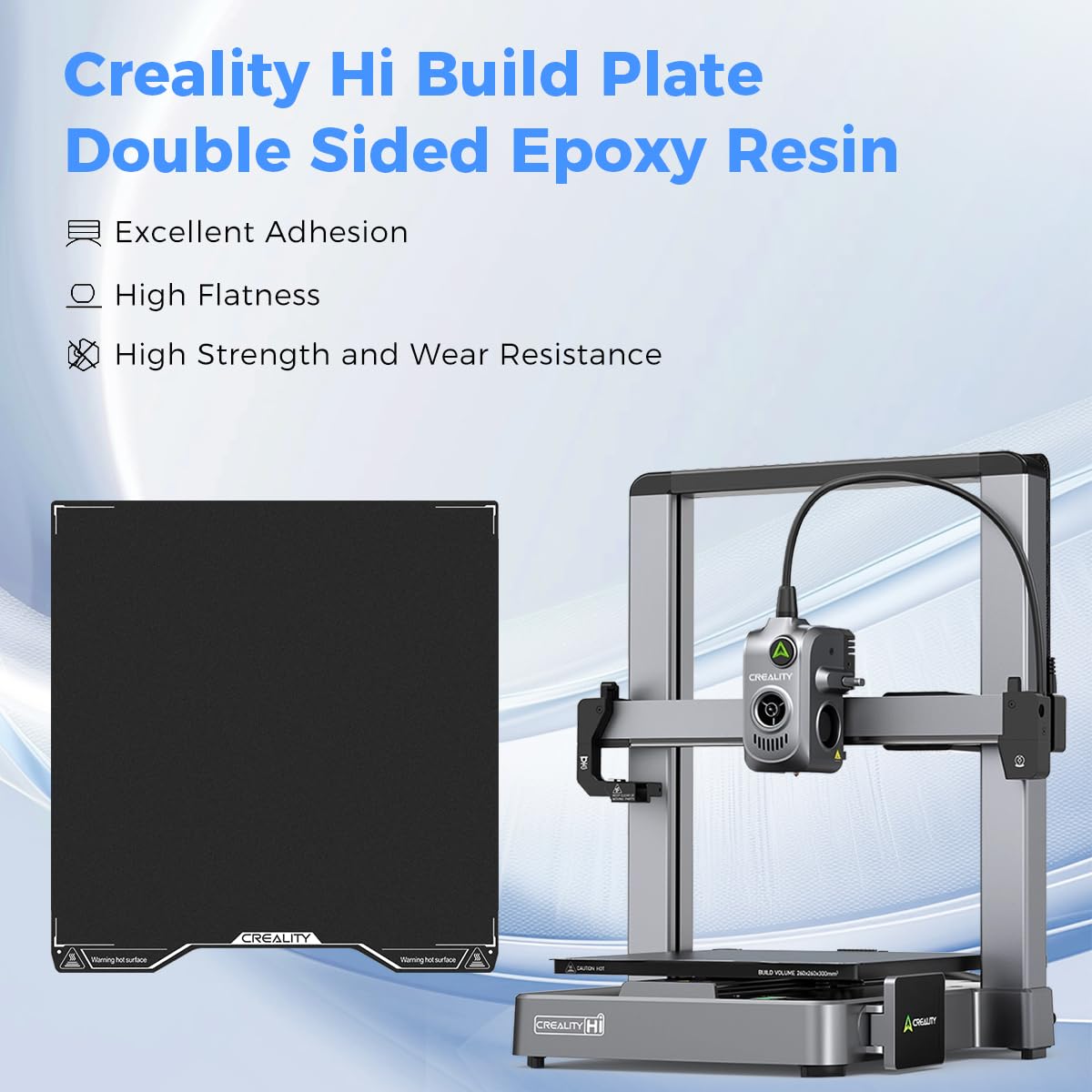 لوحة بناء من الراتنج الإيبوكسي - مراجعة 3D Printer Bed Spring وسعره