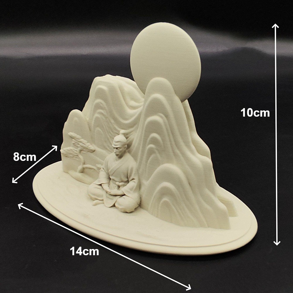 تمثال إبداعي ثلاثي الأبعاد مطب - مراجعة 3D Printing For Dummies وسعره
