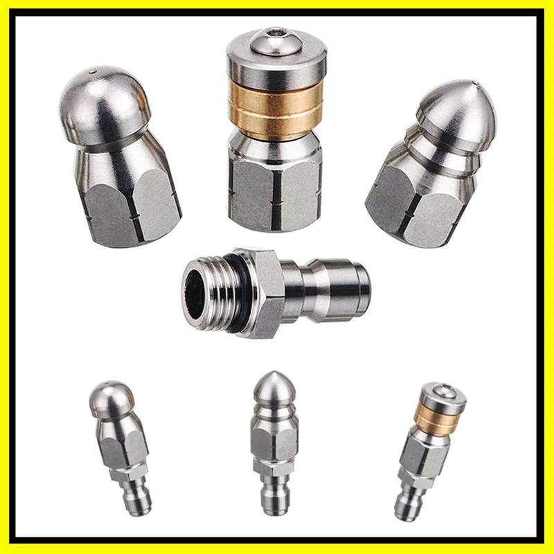 خرطوم صرف المجاري فوهة تنظيف ن - مراجعة Nozzle Cleaning Kit وسعره