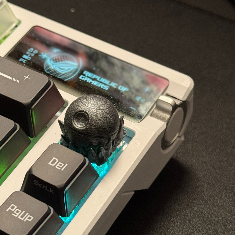 نجمة الموت تخصيص Keycap الراتن - مراجعة 3D Printing Keycaps وسعره