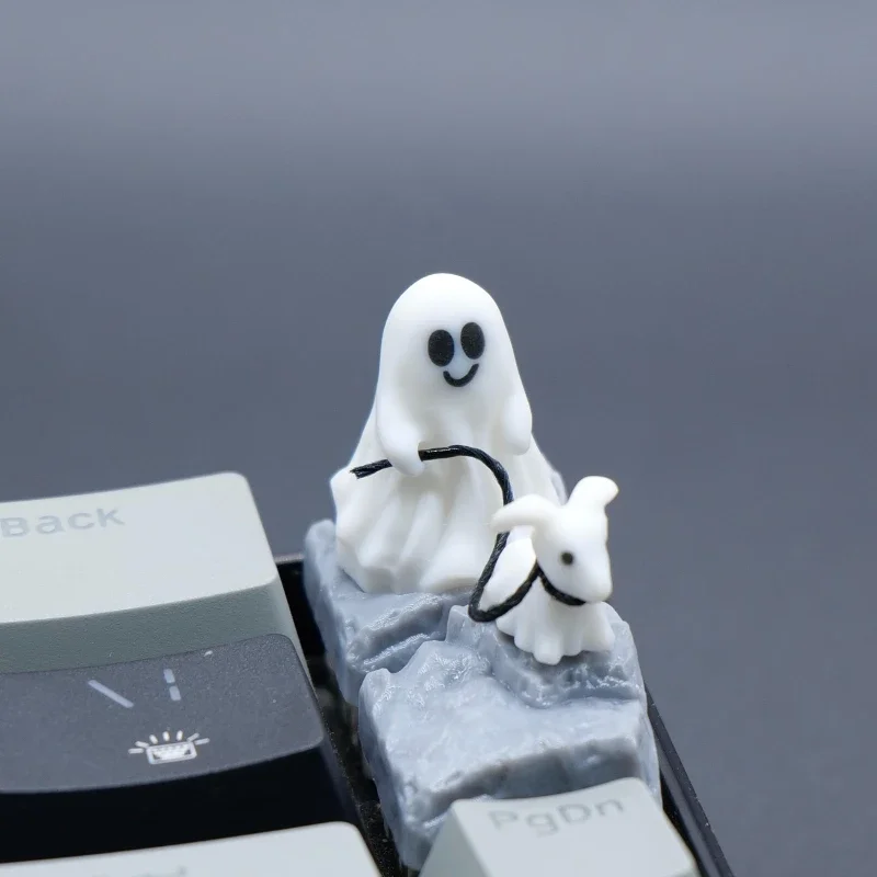 شبح جرو الراتنج Keycap مخصص ثل - مراجعة 3D Printing Keycaps وسعره