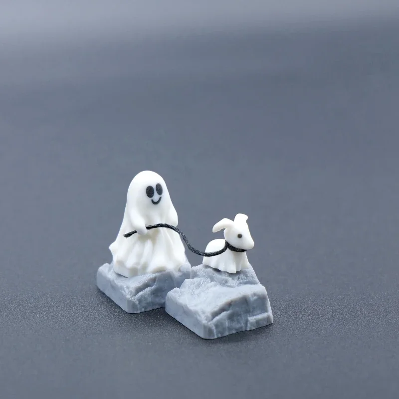 شبح جرو الراتنج Keycap مخصص ثل - مراجعة 3D Printing Keycaps وسعره
