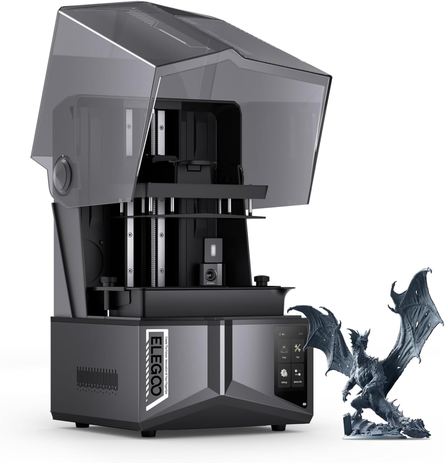 إليجوو ساتورن 4 ألترا 16K طابع - مراجعة 3D Printing Idea وسعره