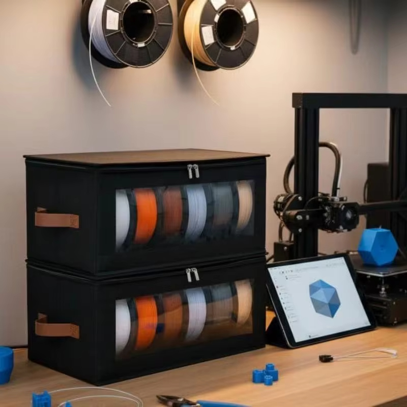 حقيبة تخزين خيوط الطباعة ثلاثي - مراجعة 3D Printing Workshop وسعره