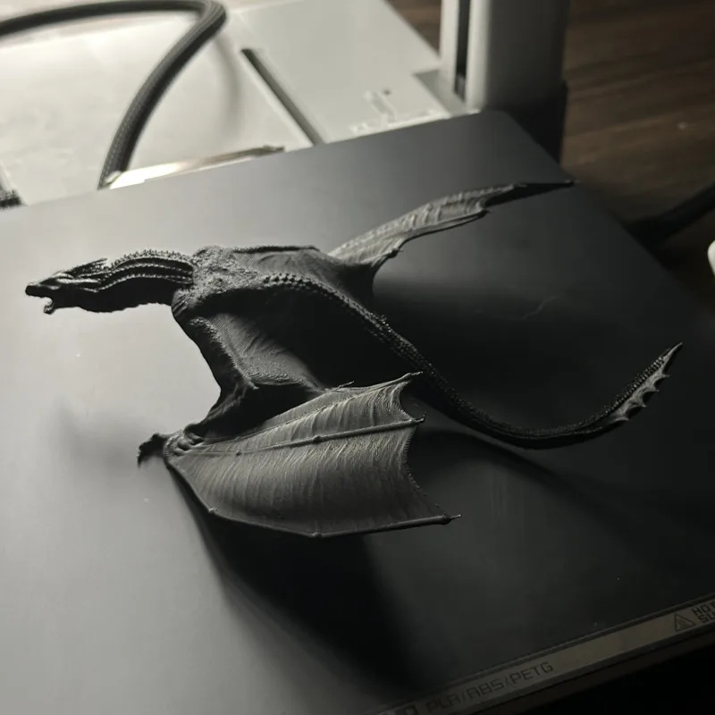 نموذج تنين مطبوع ثلاثي الأبعاد - مراجعة 3D Printing For Dummies وسعره