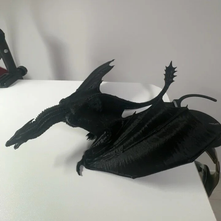 نموذج تنين مطبوع ثلاثي الأبعاد - مراجعة 3D Printing For Dummies وسعره