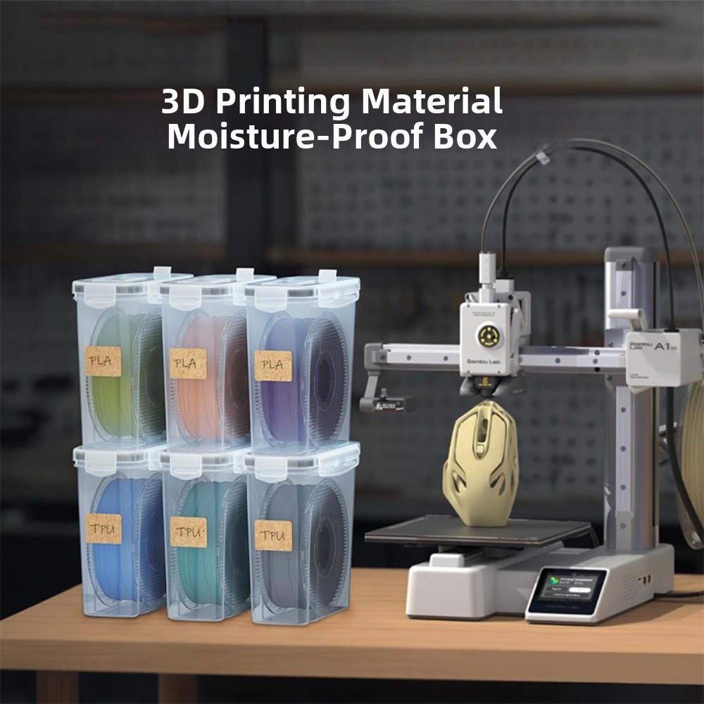 حاوية شفافة للخيوط مقاومة للرط - مراجعة 3D Printing For Medical وسعره