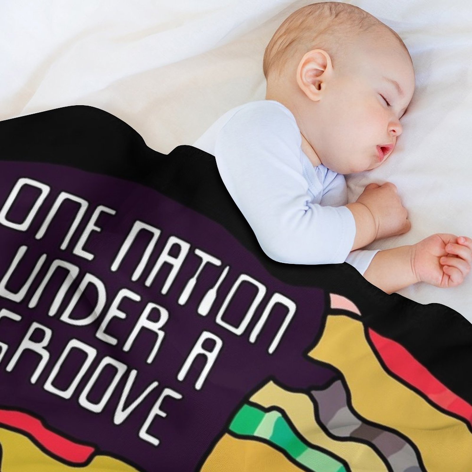 بطانية One Nation Under A Groo - مراجعة 3D Printing Quotes وسعره